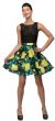 Main image of Lace Top Floral Skirt Short Homecoming Party Dress